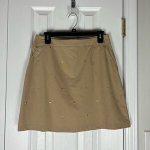 Tail Tech Womens Tan Skort Size 6